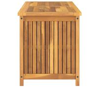 ""Sale 2026"" Coffre de jardin - BURKE - grande espace - 114x50x58 cm - Bois massif de teck CC74
