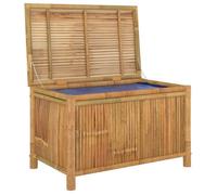 ""Sale 2026"" Coffre de rangement de jardin - BURKE - grande espace - 90x52x55 cm - Bambou CC85