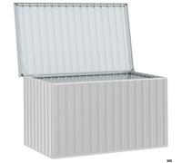 ""Sale 2026"" Coffre de rangement de jardin - BURKE - grande espace - Gris 171x99x93 cm - CC227