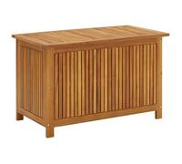 ""SALE 2026""Coffre de rangement extérieur Brun - Boîte de rangement de jardin 90x50x58cm bois d'acacia massif 15 Kg 196693