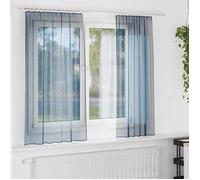 ""SALE 2026"" Décoration de Chambre élégant Bleu - Rideaux en voile avec passe-tringles 2 pcs bleu royal PRO402279965