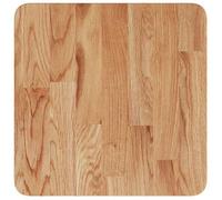 ""SALE 2026""Dessus de table - WINWIN - Panneau de remplacement carré Marron clair40x40x2 5cm Bois chêne traité 3.66 Kg 8515532