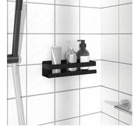 ""SALE 2026"" Étagères Noir - Étagère de douche noir mat acier inoxydable 304 brossé 6596674514962