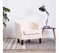 ""SALE 2026"" Fauteuil Chaise de relaxation Beige - Fauteuil beige tissu PRO455607517