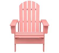 ""SALE 2026""Fauteuil patios, balcons, Rose - Chaise de jardin - KENNETH - Adirondack Bois de sapin massif Rose,69,5x86,5x89,5cm,69,5x