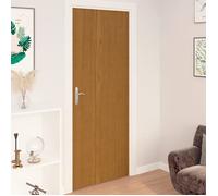 ""SALE 2026"" Film autoadhésif Brun - Films autoadhésifs pour portes 2 pcs Chêne clair 210x90cm PVC PRO897536619