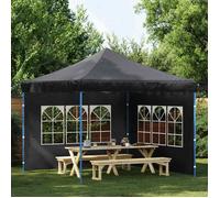 ""SALE 2026"" Gazebo de jardin Contre UV Anthracite - Paroi de tente de réception 2 pcs avec fenêtre PE Anthracite PRO450076633
