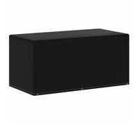 ""SALE 2026"" Housses pour meubles d'extérieur Noir - Housse de salon de jardin 6 œillets 160x80x75cm PRO890654232
