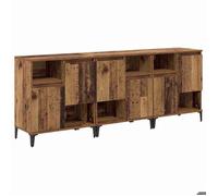 ""SALE 2026""Lot de 3 Buffets salon - Placard vaisselier - WINWIN - Cabinet bahut Bois Ancien 60x35x70cm - bois d'ingénierie 52.44 Kg