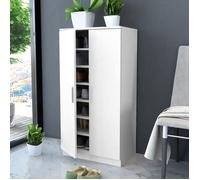 ""SALE 2026"" Meuble à chaussures Blanc - Meuble à chaussures 7 étagères blanc PRO576016786