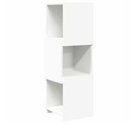 ""SALE 2026""Meuble Étagère/placard d'angle Blanc - Meuble d'angle Blanc 30 5x30x95cm Bois d'ingénierie 12.63 Kg 331513