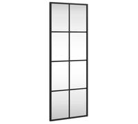 ""SALE 2026""Miroir élégant,durable, Noir - Miroir mural noir 30x80 cm rectangulaire fer 4.4 Kg8965338