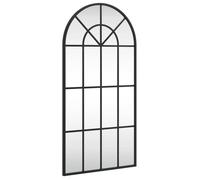 ""SALE 2026""Miroir élégant durable Noir - Miroir mural noir 40x80 cm arche fer 5.6 Kg1304403