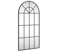 ""SALE 2026""Miroir élégant durable Noir - Miroir mural noir 50x100 cm arche fer 8.1 Kg4099491