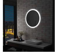 ""SALE 2026"" miroir mural magnifique Argent - Miroir à LED pour salle de bain 70cm PRO458396734