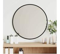 ""SALE 2026"" miroir mural magnifique Noir - Miroir mural Noir Ø 40cm Rond PRO990417338