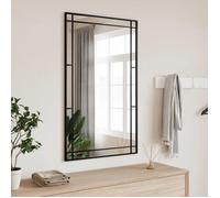 ""SALE 2026"" miroir mural magnifique Noir - Miroir mural noir 60x100cm rectangulaire fer PRO198092411