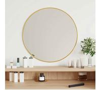 ""SALE 2026"" miroir mural magnifique Ou - Miroir mural Doré Ø 50cm Rond PRO764736964