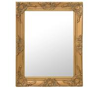 ""SALE 2026"" miroir mural magnifique Ou - Miroir mural style baroque 50x60cm Doré PRO701632811