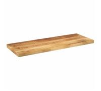 ""SALE 2026""Panneau de remplacement Brun - Dessus de table rectangulaire bois massif de manguier brut 5.95 Kg 182228