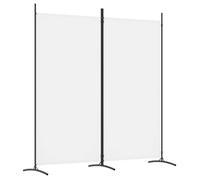 ""SALE 2026""Paravent Interieur/ Cloison de séparation - WINWIN - 2 panneaux - Blanc 175x180cm Tissu 2.45 Kg 3421248
