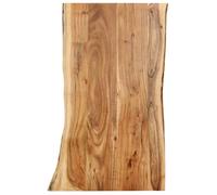 ""SALE 2026"" Plateau de table Brun - Dessus de table Bois d'acacia massif 100x(50-60)x2 5cm PRO140368066