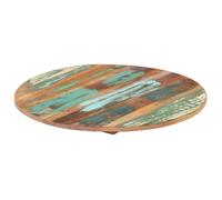 ""SALE 2026"" Plateau de table Multicolore - Dessus de table rond 40cm 15-16 mm Bois de récupération PRO861756259