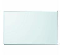 ""SALE 2026"" Plateau de table Transparent - Dessus de table rectangulaire en verre trempé 1000x620 mm PRO182831965