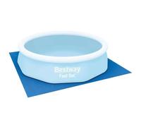 ""SALE 2026""Protection pour piscine Bleu - Bestway Tapis de sol pour piscine Flowclear 335x335 cm 0.88 Kg4653868