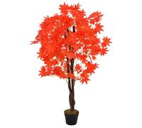 ""SALE 2026"" Rouge - Plante artificielle d'érable avec pot Rouge 120cm PRO912854325
