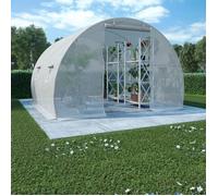 ""SALE 2026"" Serre de Jardin Exterieur Blanc - Serre 9 m² 300x300x200cm PRO514212585