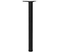 ""SALE 2026""Support de table finition résistante Noir - 4 pieds de table réglables en hauteur 710 mm Noir 4.4 Kg 643420