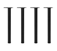 ""SALE 2026"" Support de table Noir - 4 pieds de table réglables en hauteur 710 mm Noir PRO740008496