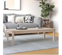 ""SALE 2026"" Table à café Brun - Table basse 110x50x30cm - bois massif de pin PRO134614623