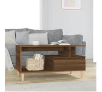 ""SALE 2026"" Table à café Brun - Table basse Chêne marron 90x49x45cm - bois d'ingénierie PRO524661560