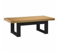 ""SALE 2026"" Table à café Brun - Table basse NOAIN pieds en forme de U 120x60x40cm massif pin PRO898663456