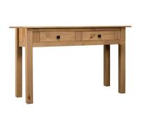 ""SALE 2026"" Table à café Brun - Table console 110x40x72cm Pin solide Gamme Panama PRO990051421