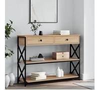 ""SALE 2026"" Table à café Brun - Table console chêne sonoma 100x28x75cm - bois d'ingénierie PRO864497898