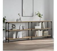 ""SALE 2026"" Table à café Brun - Table console Chêne Sonoma 200x29x75cm - bois d'ingénierie PRO790874939