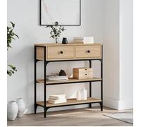 ""SALE 2026"" Table à café Brun - Table console chêne sonoma 72 5x25x75cm - bois d'ingénierie PRO483485887