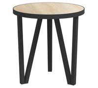 ""SALE 2026""Table à thé/appoint,Table basse - Cabinet salon - Chêne Sonoma Ø35cm MDF 2.27 Kg 6795519