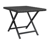 ""SALE 2026""Table à thé pour extérieur/Console de jardin - WINWIN - Table pliable noir 45x35x32cm - Résine tressée 2 Kg 5386432