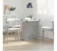 ""SALE 2026"" Table de cuisine style minimaliste Gris - Table de salle à manger Gris béton 110x60x75cm PRO748164152