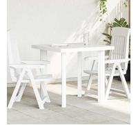 ""SALE 2026"" Table de jardin Blanc - Table de jardin Blanc 80x75x72cm Plastique PRO786929738