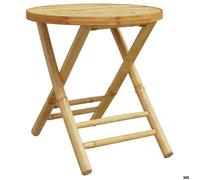 ""SALE 2026""Table de jardin/Console de jardin - WINWIN - Table salle balcon - pliable Ø45x45cm bambou 3.5 Kg 3272312