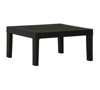 ""SALE 2026"" Table de jardin Gris - Table de salon de jardin Plastique Gris PRO195691597