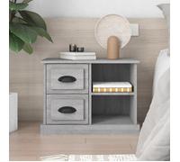 ""SALE 2026"" Table de nuit Gris - Table de chevet sonoma gris 60x35,5x45cm PRO701177769