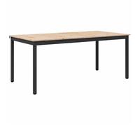 ""SALE 2026""Table Repas rustique/Table Salon Marron - Table de salle à manger / Table de repas Naturel 20.4 Kg 562267