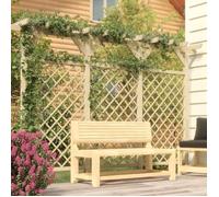 ""SALE 2026"" Treillage Brun - Clôture à treillis de jardin avec pergola 300x50x200cm Pin PRO755817388