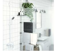 SALE Armoire/Porte-serviette - SUIKUN - 47x280 cm aluminium @EU(56232)